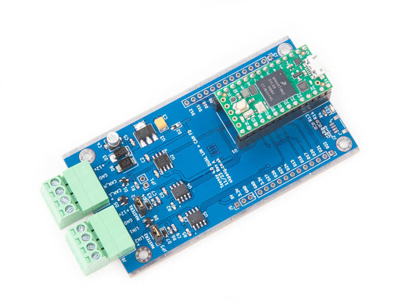 Teensy 4.0 Dual LIN and CAN FD board Include Teensy 4.0