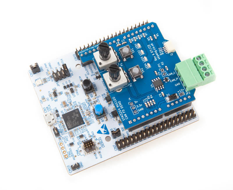 STM32G431 Nucleo CANopen Demo/Training board