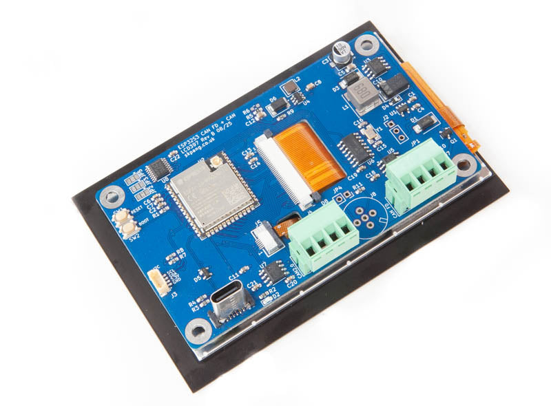 ESP32S3 3.97" 480x854 IPS LCD with CAN FD and CAN-Bus