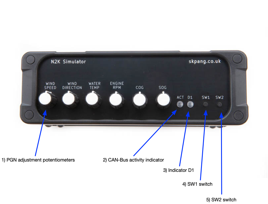 Teensy 4.0 NMEA 2000 Simulator include Teensy 4.0 with Enclosure