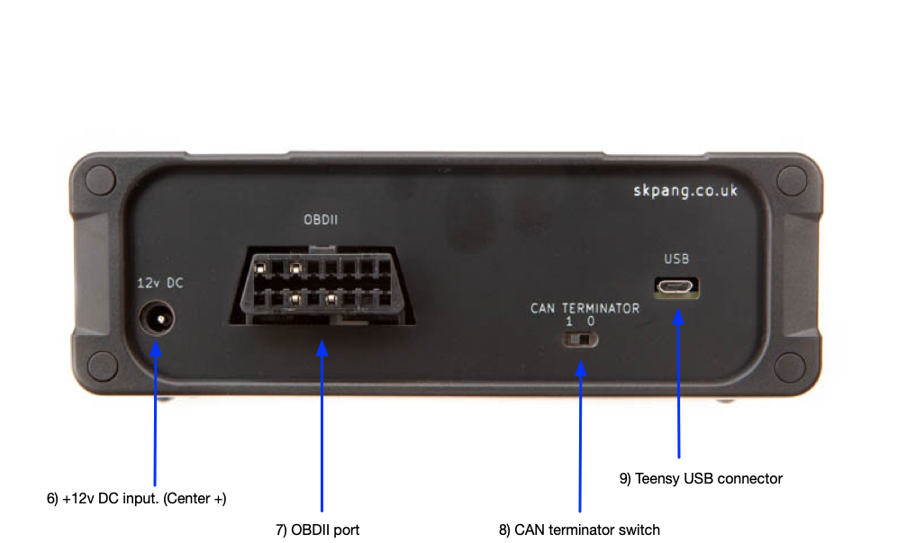 Teensy 4.0 OBDII CAN-Bus ECU Simulator with Enclosure