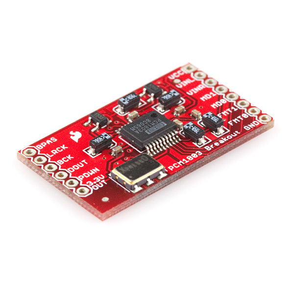 PCM1803A Analog to Digital Stereo Converter Breakout