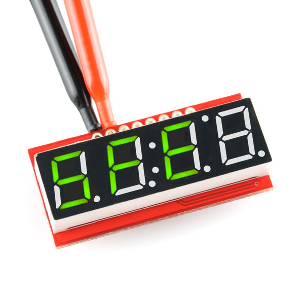 7-Segment Serial Display - Kelly Green