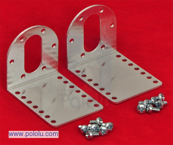 Pololu 37D mm Metal Gearmotor Bracket Pair