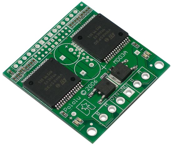 Dual VNH2SP30 Motor Driver Carrier MD03A