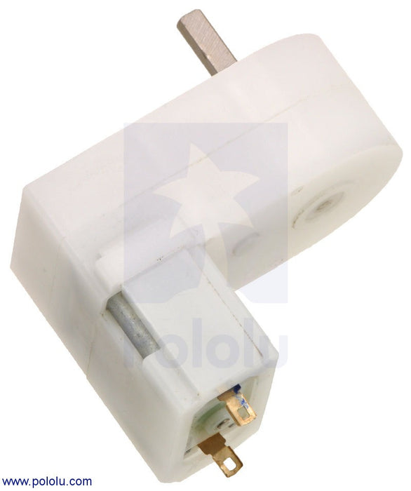 Pololu 120:1 Mini Plastic Gearmotor Offset 3mm D-Shaft Output