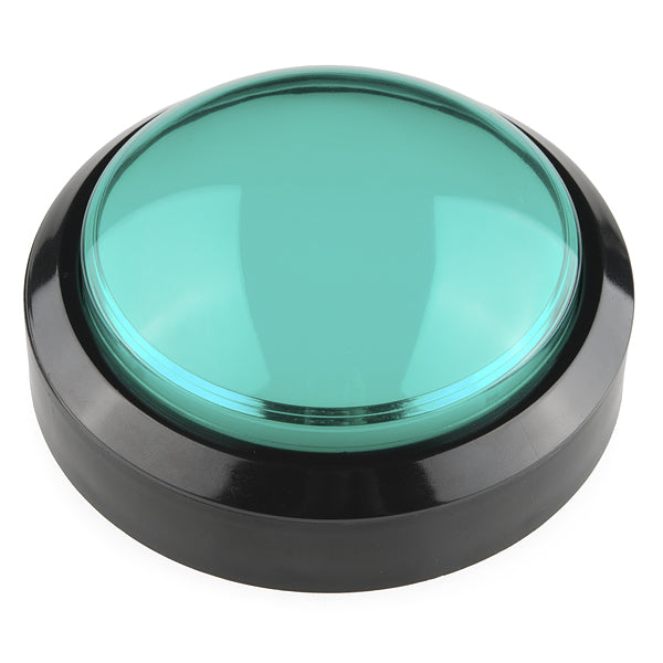 Big Dome Push Button - Green