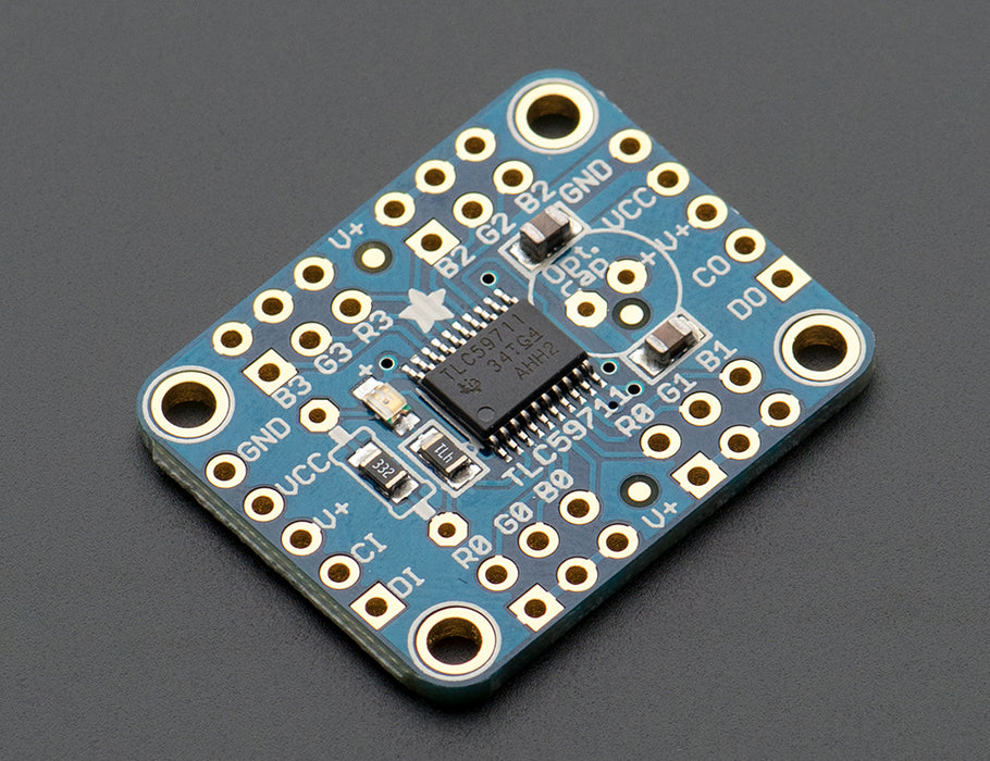 12-Channel 16-bit PWM LED Driver - SPI Interface - TLC59711