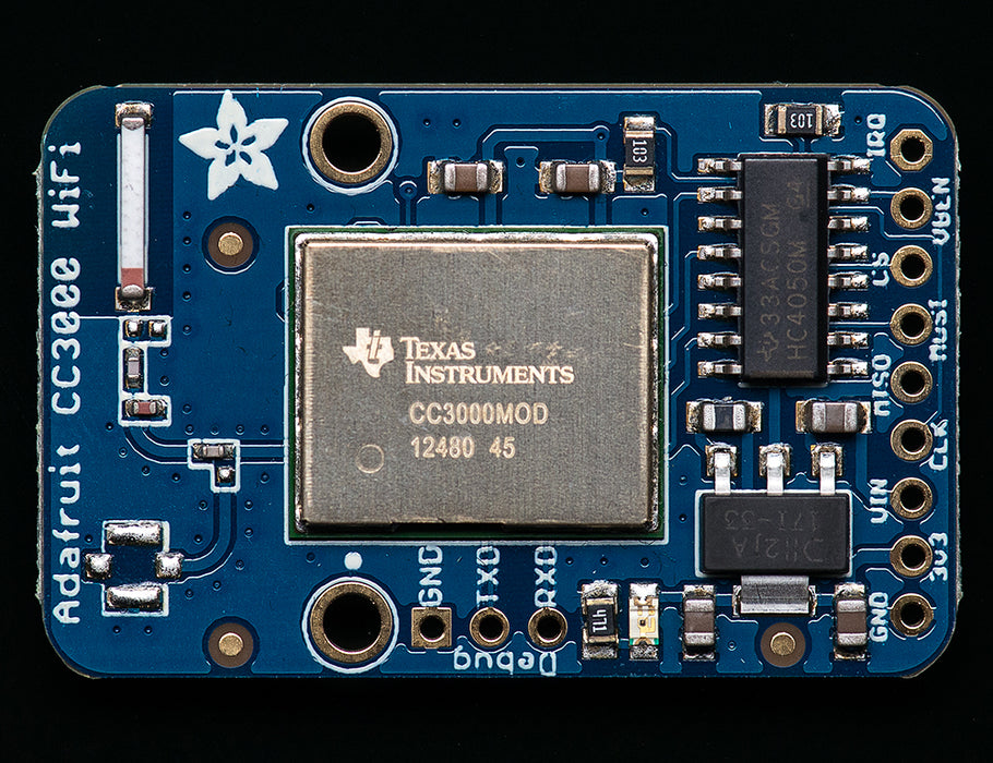 CC3000 WiFi Breakout with Onboard Ceramic Antenna