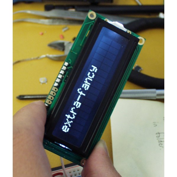 Basic 16x2 Character LCD - White on Black 5V