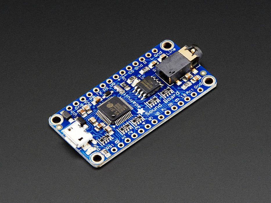 Adafruit Audio FX Sound Board - WAV-OGG Trigger with 16MB Flash