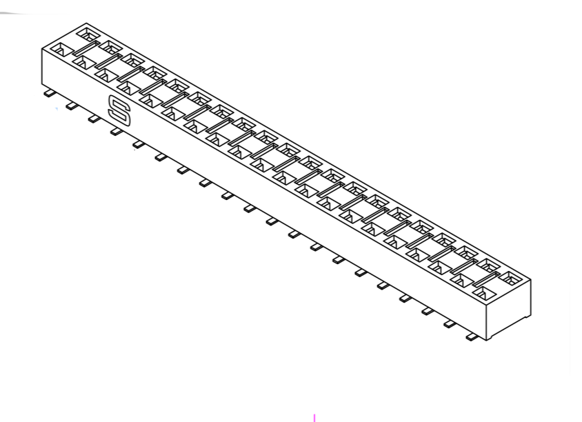 2 x 20 SMD Connector for Raspberry Pi Hat