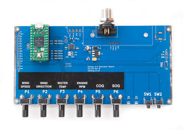 Teensy 4.0 NMEA 2000 Simulator include Teensy 4.0