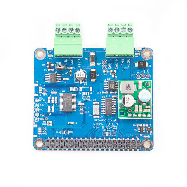 PiCAN FD with LIN-Bus for Raspberry Pi