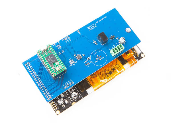 Teensy 4.0 Classic CAN, CAN FD Board with 800x480 5.0" Touch LCD