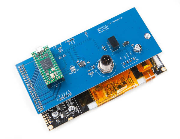 Teensy 4.0 NMEA 2000 MFD with 800x480 5" Touch LCD