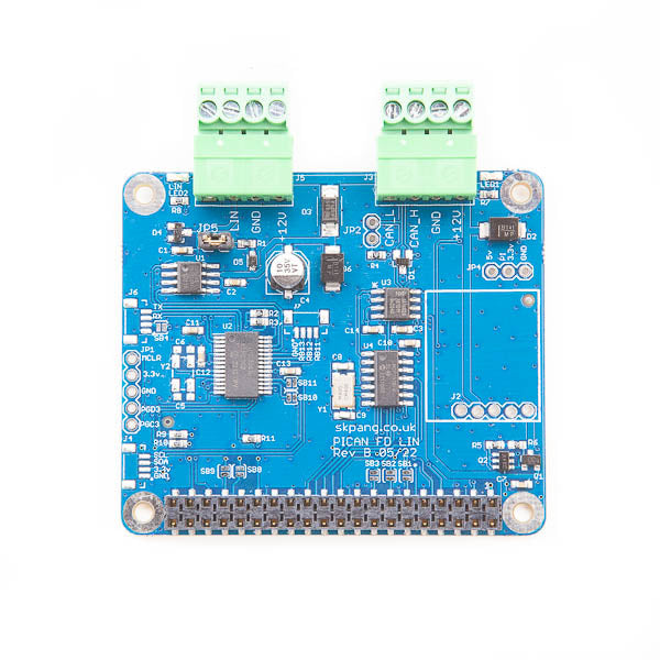 PiCAN FD with LIN-Bus for Raspberry Pi