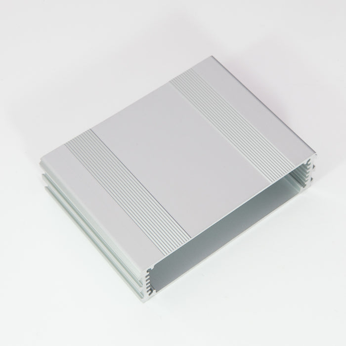 Aluminium Enclosure Silver Anodised 108.5 x 30 x 80mm