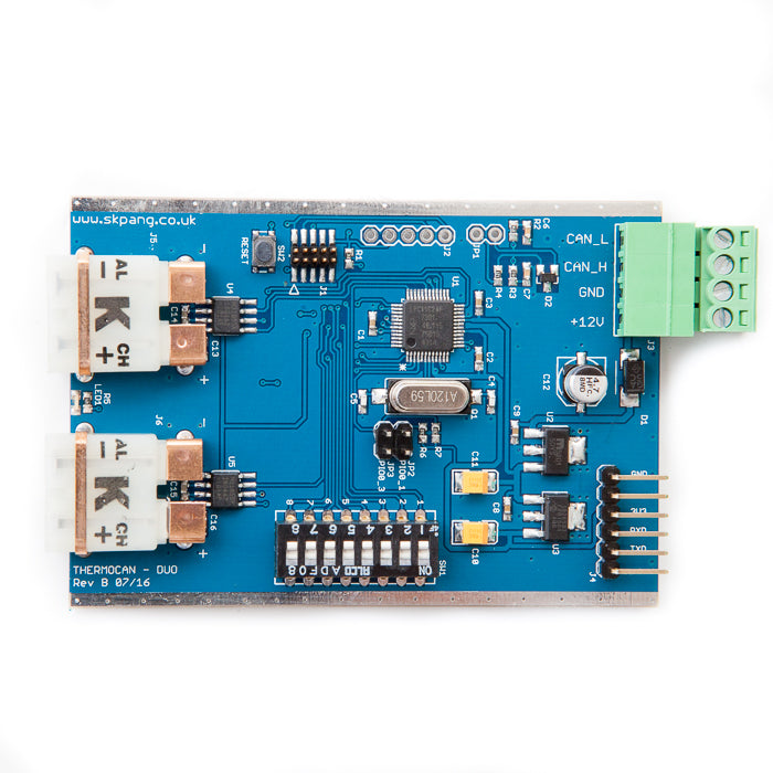 2 Channel CAN-Bus Thermocouple Interface K-Type