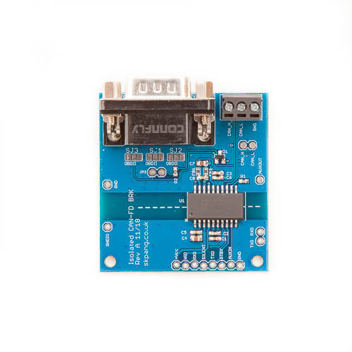 Isolated CAN-FD Breakout Board