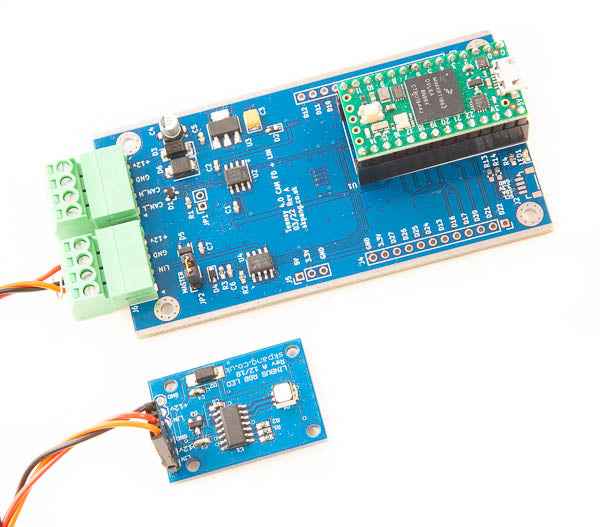 Teensy 4.0 CAN FD and LIN-Bus Board Include Teensy 4.0