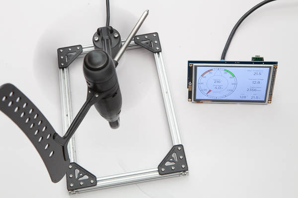 Teensy 4.0 NMEA 2000 MFD with 800x480 5" Touch LCD