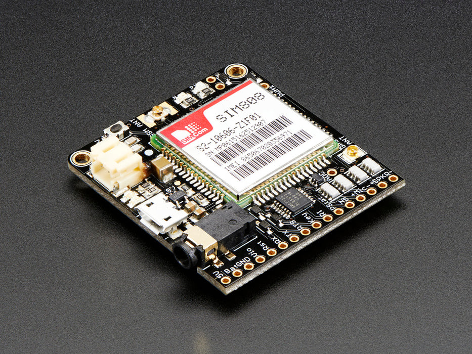Adafruit FONA 808 - Mini Cellular GSM + GPS Breakout
