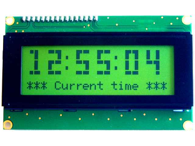 20x4 Serial LCD