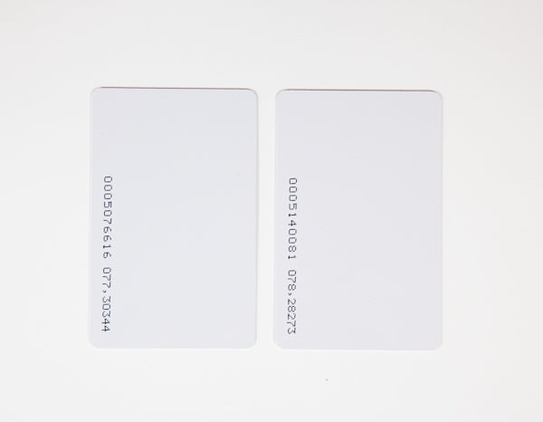 RFID cards - Pack of 2 (125kHz)