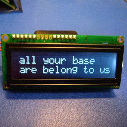 Basic 16x2 Character LCD - White on Black 3.3V