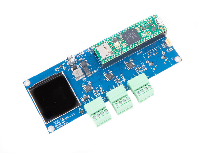 Teensy 4.1 Triple CAN Board with 240x240 IPS LCD - Rev C