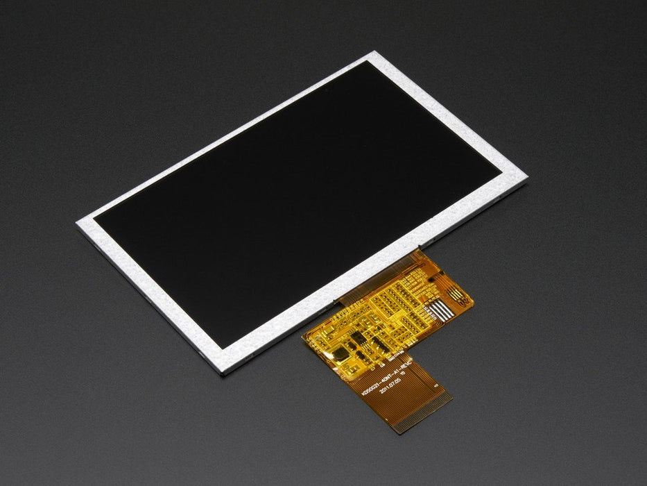 5.0" 40-pin 800x480 TFT Display without Touchscreen
