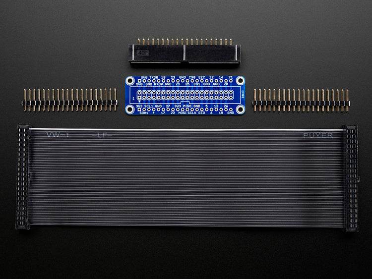 Adafruit Pi Cobbler Plus- Breakout and Cable for Raspberry Pi B+