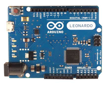 Arduino Leonardo (with headers)