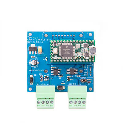 Teensy CAN-Bus and LIN-Bus  Breakout Board Include Teensy 3.2 [Retired Product]