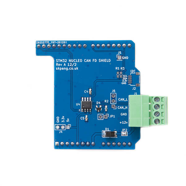 CAN FD Shield for STM32G431 NUCLEO-G431RB
