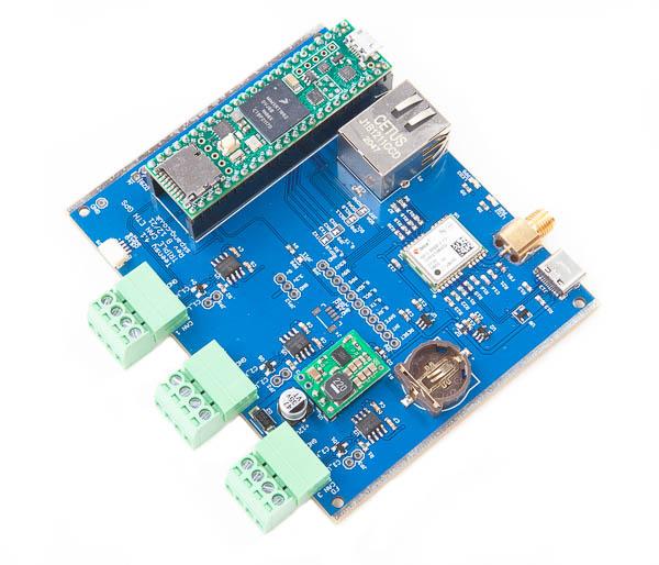 Teensy 4.1 Triple CAN Board with ETH and u-blox NEO-M8M GNSS
