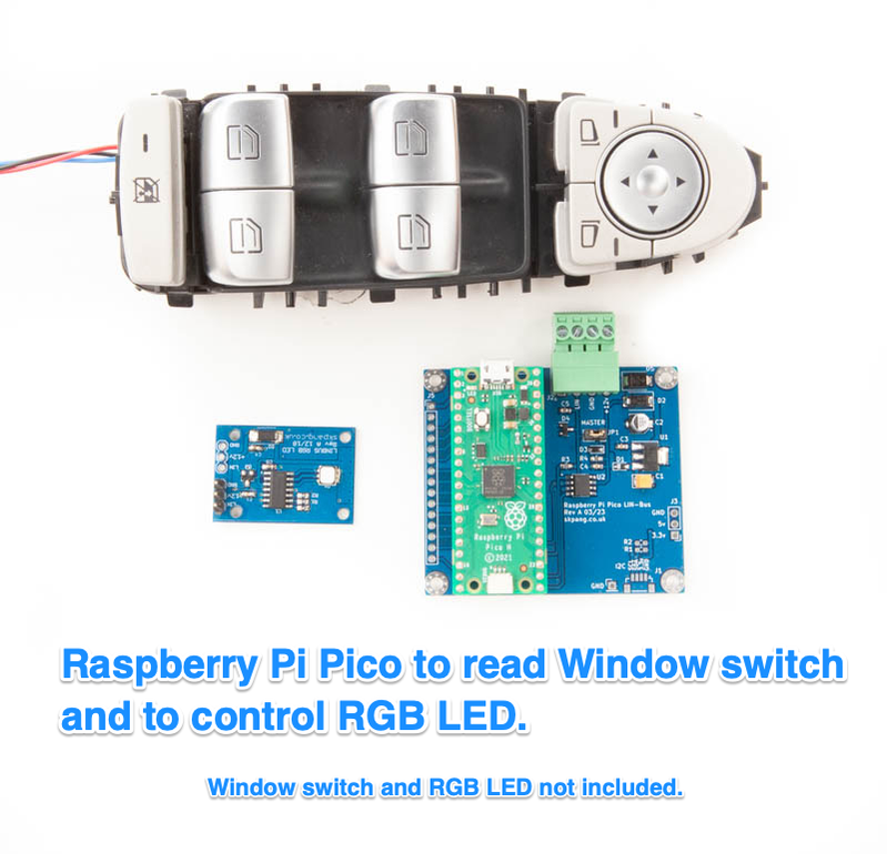 Raspberry Pi Pico LIN-bus board — SK Pang Electronics Ltd
