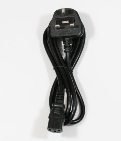UK 3 pin to IEC mains cable